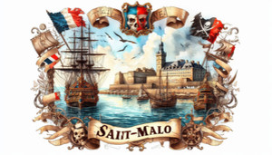 Сен-Мало стал печально известен как родина корсаров, французских капер